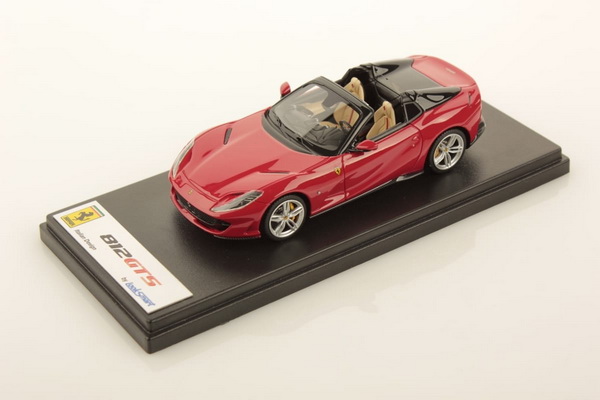 Модель 1:43 Ferrari 812 GTS Spider - Rosso Corsa with Tonneau Cover Nero DS