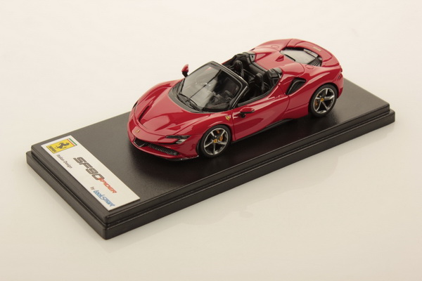 Модель 1:43 Ferrari SF90 Stradale Hybrid 1000hp SPIDER - rossa corsa
