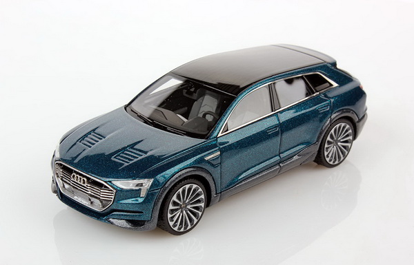 Модель 1:43 Audi Q6 E-Tron Concept - blue met