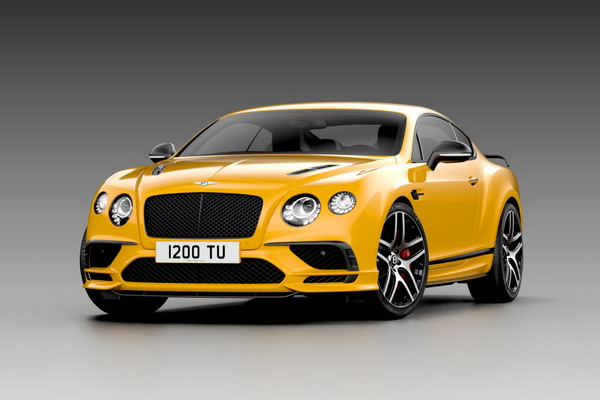 Модель 1:43 Bentley Continenal Supersports - yellow