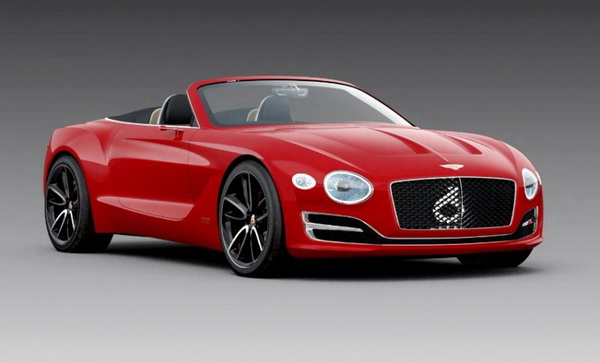 Bentley EXP 12 Speed 6e Spider Concept - St.James red LSBT06C Модель 1:43