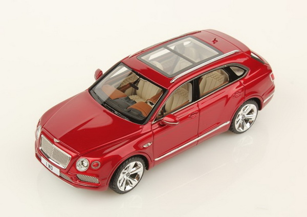 Модель 1:43 Bentley Bentayga - candy red