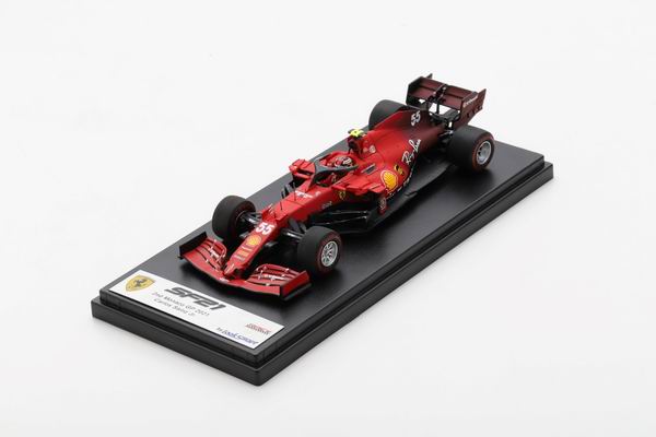 Модель 1:43 Ferrari SF21 №55 2nd Monaco GP (Carlos Sainz Jr.)