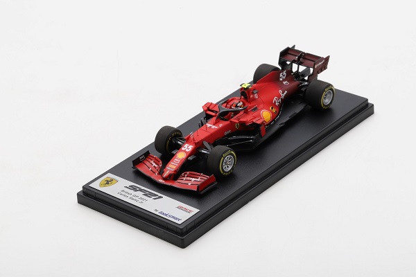 Модель 1:43 Ferrari SF21 №55 2nd Monaco GP (Carlos Sainz Jr.)