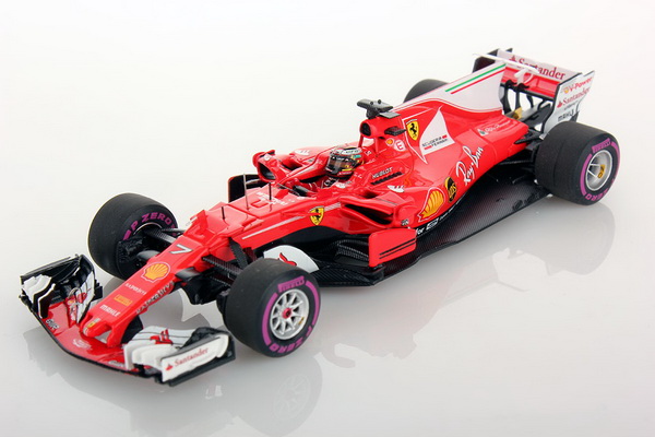 Модель 1:43 Ferrari SF70H №7 4th Australian GP (Kimi Raikkonen)
