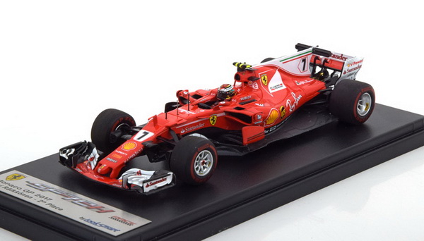 Модель 1:43 Ferrari SF70H №7 2nd Monaco GP (Kimi Raikkonen)