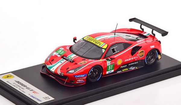 Модель 1:43 Ferrari 488 GTE №51 Winner LMGTE Pro Class 24h Le Mans (Alessandro Pier Guidi - James Calado - Come Ledogar)