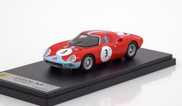 Модель 1:43 Ferrari 250LM №3, Paris 1964 Scarfiotti/Stewart