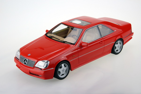 mercedes-benz cl-class cl600 amg 7.0 coupe - red LS036A Модель 1:18