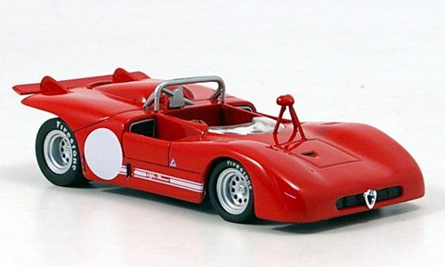 Модель 1:43 Alfa Romeo 33.3 Prova - red