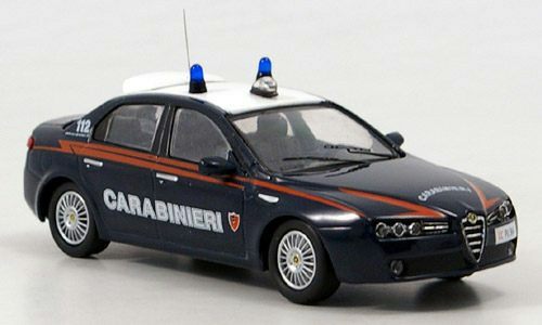 alfa romeo 159 «carabinieri» b-quality 147811 Модель 1:43
