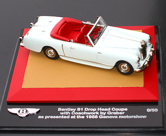 bentley s1 drophead coupe with coachwork by graber - as presented at the geneva motorshow BCM1LTD Модель 1:43