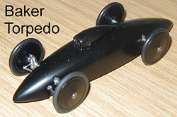 baker electric torpedo (walter c.baker) kit MOMK36 Модель 1:43