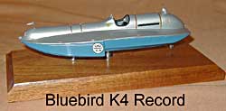 bluebird k4 record boat 141,74mph (malcolm campbell) kit MOMWSRK01 Модель 1:43