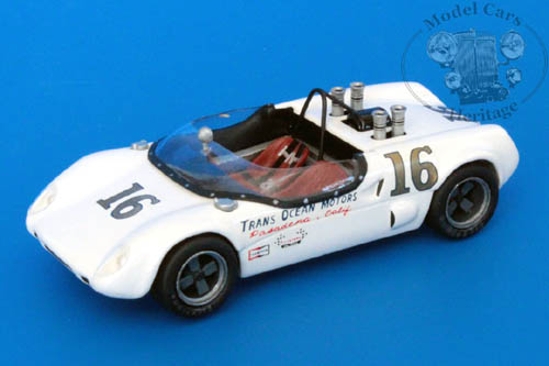 Lotus/Porsche №16 Trans Ocean Motors, Road America (George Follmer) MA139US Модель 1:43