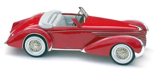 delahaye 135m ch.№47471 cabrio franay 1946, musee de l`automobile francaise 1980-90. MA116C Модель 1:43
