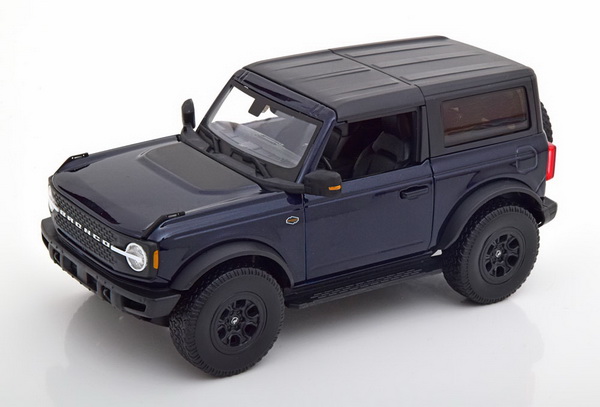 Модель 1:18 Ford Bronco Wildtrak - dark blue