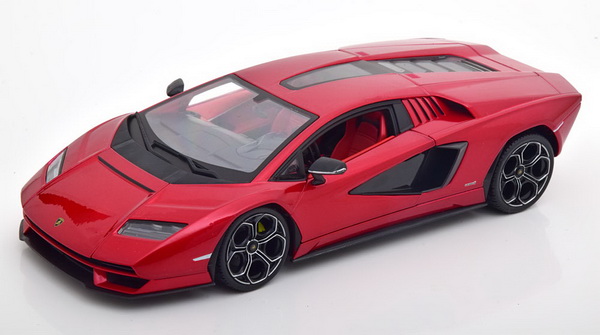Модель 1:18 Lamborghini Countach LPI 800-4 - red met