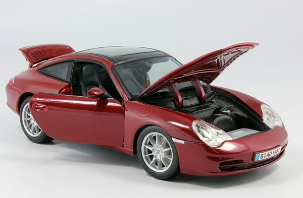 Модель 1:18 Porsche 911 targa - red