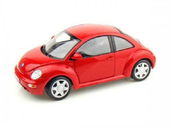 volkswagen beetle - red 31875r Модель 1:18