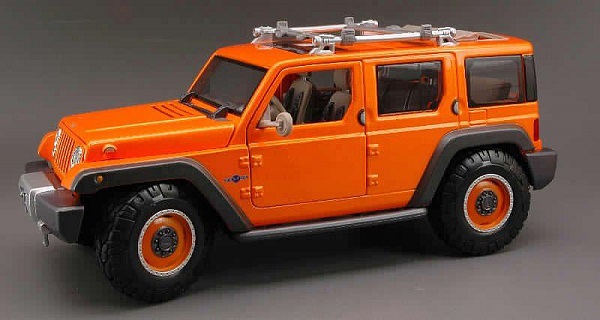 Модель 1:18 Jeep Rescue 2005 (Orange Metallic)