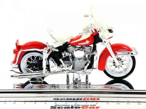 Модель 1:18 Harley-Davidson FLH Duo Glyde - red