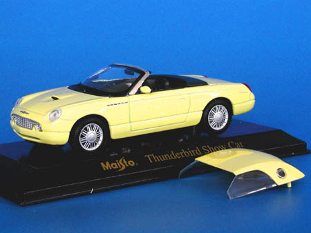 ford-usa thunderbird showcar - yellow 50114 Модель 1:43