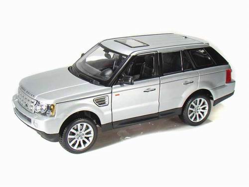 Модель 1:18 Range Rover Sport - silver
