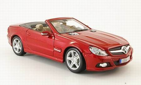Модель 1:18 Mercedes-Benz SL 550 - red