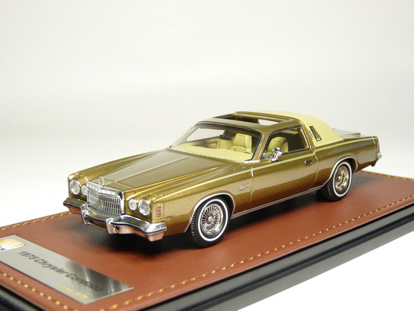 Модель 1:43 Chrysler Cordoba - 1974 - Gold met. (L.e. 75 pcs.)