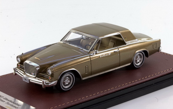 Модель 1:43 Studebaker Hawk Gran Turismo - 1963 - gold met. (L.e. 75 pcs.)