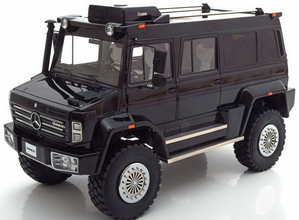 mercedes-benz unimog wagon u5000 - black GLM18205601 Модель 1:18