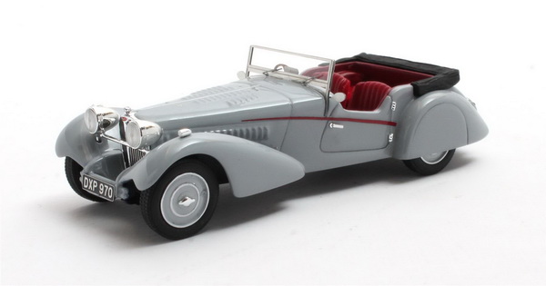 Модель 1:43 Bugatti T57SC Roadster VandenPlas (open) - 1938 - Grey