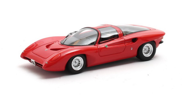 Модель 1:43 AlfaRomeo 33-2 Coupe Spec - 1969 - Red