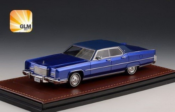 Модель 1:43 Lincoln Continental Town Car - dark blue irid