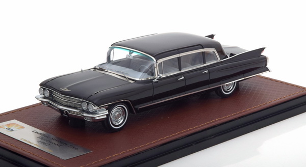 cadillac fleetwood 75 limousine - black GLM121501 Модель 1:43