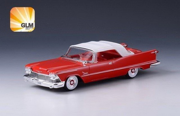 Chrysler Imperial Crown Convertible (closed) - red (L.E.199pcs) GLM131404 Модель 1:43
