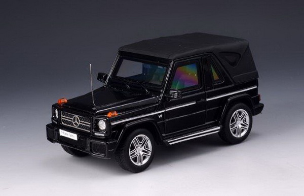 Модель 1:43 Mercedes-Benz G63 AMG 4x4 Cabrio (W463) (закрытый) - black (L.E.199pcs)