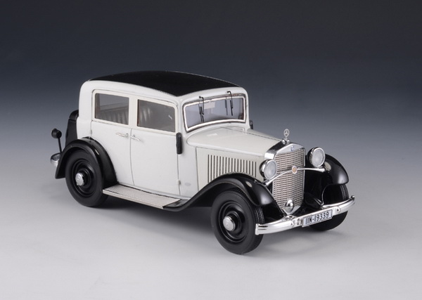 mercedes-benz 170 limousine w15 1935 white/black GLM207202 Модель 1:43