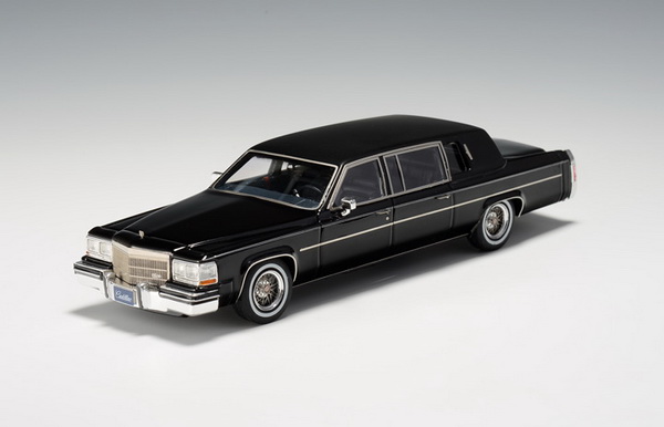 cadillac fleetwood formal limousine - black GLM43103801 Модель 1:43