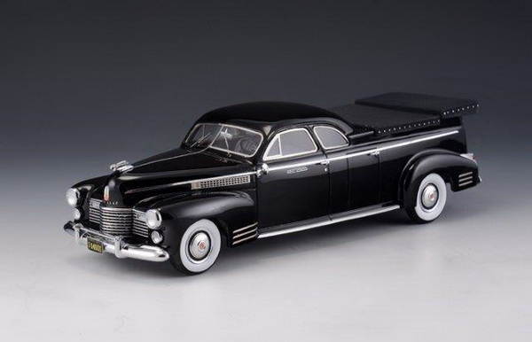 Модель 1:43 Cadillac Miller-Meteor Flower Car (катафалк) - black