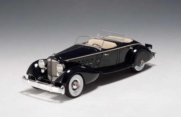 Модель 1:43 Packard Twelve 1108 Sport Phaeton LeBaron - black