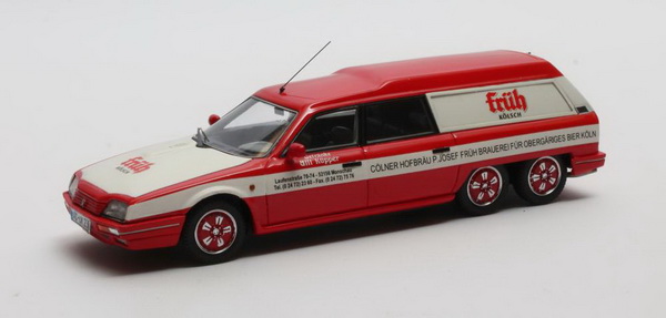 Citroen CX Break Loadrunner "Früh Kölsch" 1989 Red MX10304-033 Модель 1:43