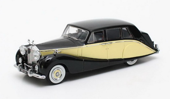Модель 1:43 Rolls-Royce Silver Wraith Hooper Empress Line - yellow/black