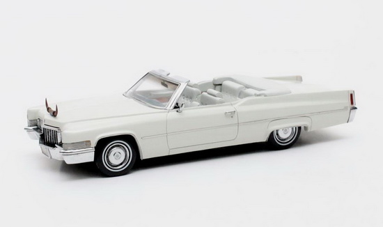 Модель 1:43 Cadillac Coupe de Ville Convertible - white