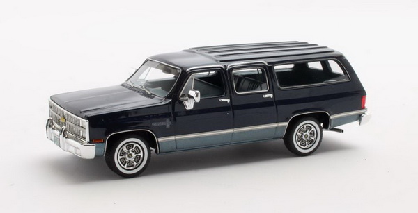 Модель 1:43 Chevrolet Suburban 1981 - blue