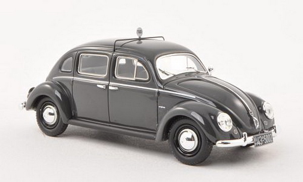 Модель 1:43 Volkswagen Beetle Rometsch Taxi (4-door) - grey
