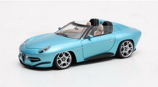 Модель 1:43 Alfa Romeo Touring Disco Volante Spyder - blue met