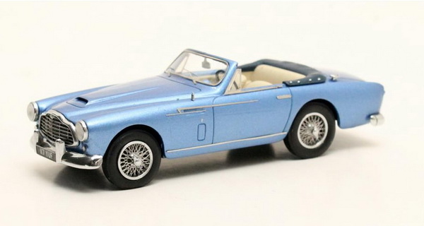 aston martin db2-4 bertone cabrio 1953 metallic blue MX40108-021 Модель 1:43