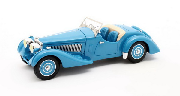 Модель 1:43 Bugatti T 57 S Corsica Roadster Malcolm Campbell Ch.№57531 - blue